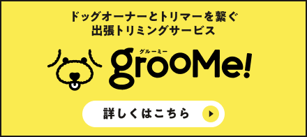 ドッグオーナーとトリマーを繋ぐ出張トリミングサービス grooMe